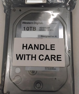  SALE OUT.  | Western Digital | Hard Drive | Purple Pro Surveillance | 7200 RPM | 10000 GB | REFURBISHED  Hover