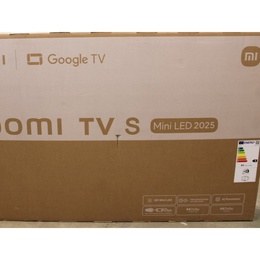 Televizors Xiaomi | TV | S Mini LED 2025 | 55 | Smart TV | Google TV | UHD | Black | DAMAGED PACKAGING | 32 GB