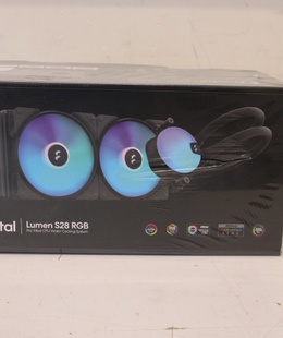 SALE OUT. Fractal Design Lumen S28 V2 RGB Water Cooling Unit | Fractal Design | Water Cooling Unit | Lumen S28 V2 RGB | DAMAGED PACKAGING | Intel  Hover