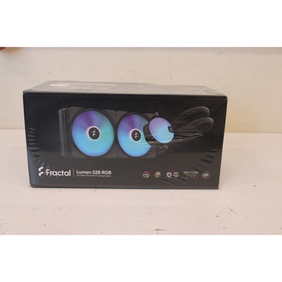  SALE OUT. Fractal Design Lumen S28 V2 RGB Water Cooling Unit | Fractal Design | Water Cooling Unit | Lumen S28 V2 RGB | DAMAGED PACKAGING | Intel