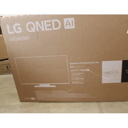 Televizors LG | QNED TV | 50QNED87T3B | 50 | Smart TV | webOS 24 | 4K UHD | Black | USED