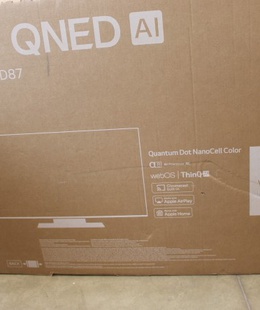 Televizors LG | QNED TV | 50QNED87T3B | 50 | Smart TV | webOS 24 | 4K UHD | Black | USED  Hover