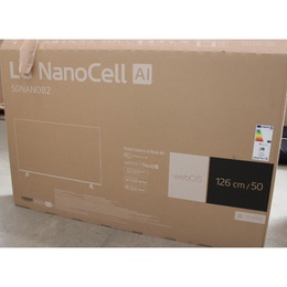 Televizors LG | 4K Smart NanoCell TV | 50NANO82T3B | 50 | Smart TV | webOS 24 | Black | DAMAGED PACKAGING