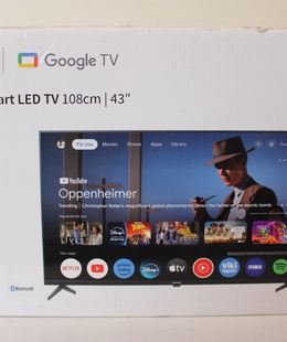 Televizors Sharp | 43GL4260E | 43 (108cm) | Smart TV | Google | 4K UHD | Black | DAMAGED PACKAGING  Hover