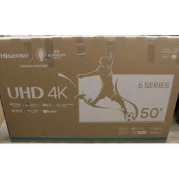 Televizors Hisense | UHD Smart TV | 50A6N | 50 | Smart TV | VIDAA OS | UHD | Black | DAMAGED PACKAGING