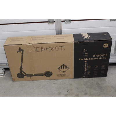  SALE OUT. Xiaomi Electric Scooter 4 Lite EU | Xiaomi Electric Scooter 4 Lite EU | 300 W | 25 km/h | 8.5  | 3 month(s) | Black | USED AS DEMO