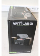  SALE OUT. Muse MT-120MB Turntable Micro System | Muse Turntable Micro System | MT-120MB | Drawer-type CD door | USB port | DAMAGED PACKAGING | AUX in Hover