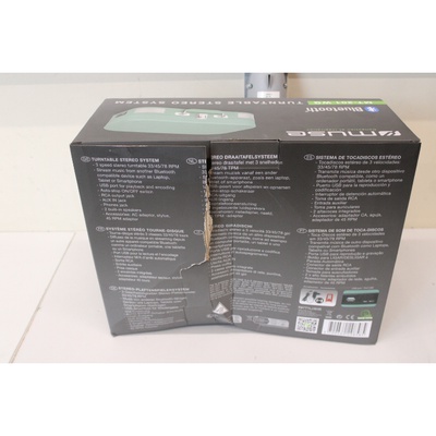  SALE OUT. Muse MT-201WG Turntable Stereo System | Muse Turntable Stereo System | MT-201WG | Turntable Stereo System | USB port | DAMAGED PACKAGING