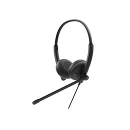 Austiņas Dell | Headset | WH125 | Built-in microphone | USB Type-A | Black
