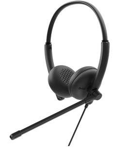 Austiņas Dell | Headset | WH125 | Built-in microphone | USB Type-A | Black  Hover