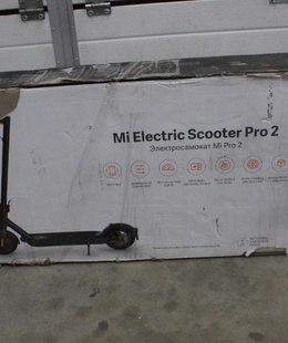  SALE OUT. Xiaomi Mi Electric Scooter Pro 2 (Black) | Xiaomi Mi Electric Scooter Pro 2 | 600 W | 25 km/h | 3 month(s) | Black | DAMAGED PACKAGING  Hover