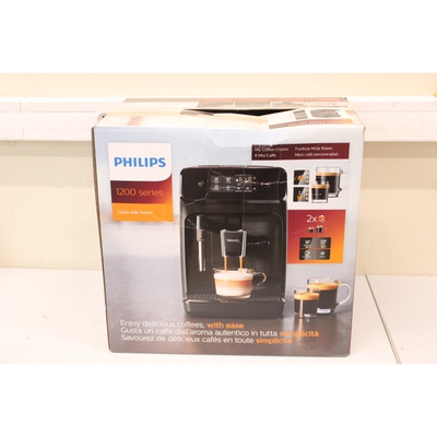  SALE OUT. Philips Espresso Coffee maker Series 1200 | EP1224/00 | Pump pressure 15 bar | Built-in milk frother | Fully automatic | 1500 W | Light Gray | DAMAGED PACKAGING