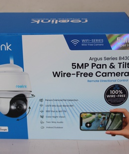  SALE OUT. Reolink Argus Series B430 Smart 5MP Pan & Tilt Wire-Free Camera  Hover