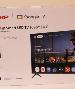 Televizors SALE OUT. Sharp 43HL4265E 43 (108cm) 4K Ultra HD Google TV  Hover
