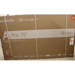 Televizors SALE OUT. Xiaomi QLED TV A Pro 2026 | 75 | Smart TV | Google TV | 4K UHD | DAMAGED PACKAGING
