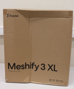  SALE OUT. Fractal Design Meshify 3 XL Black RGB TG Light Tint | SALE OUT. SALE OUT. Fractal Design Meshify 3 XL | Black RGB TG Light Tint | Mid-Tower | DAMAGED PACKAGING | ATX  Hover
