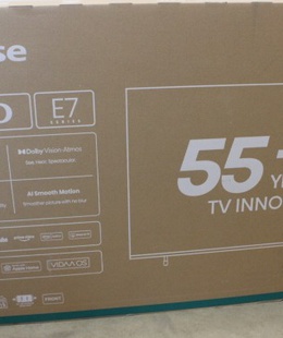 Televizors SALE OUT. Hisense 65E7Q 65 (164 cm) UHD QLED Smart TV | SALE OUT. Hisense UHD QLED Smart TV | 65E7Q | 65 | Smart TV | VIDAA OS | UHD | Black | DAMAGED PACKAGING  Hover
