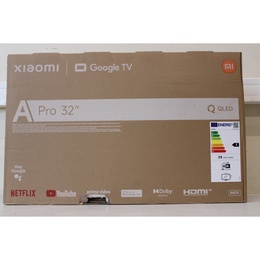 Televizors SALE OUT. Xiaomi QLED TV A Pro 2026 | 32 | Smart TV | Google TV | HD | Dark Gray | DAMAGED PACKAGING