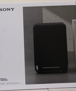  SALE OUT. Sony SA-SW5 Wireless 300W Subwoofer for HT-A9/A7000 | Sony Speaker | Subwoofer for HT-A9/A7000 | DAMAGED PACKAGING | 300 W | Black | 2 Ω | Portable | Wireless connection  Hover