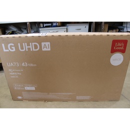 Televizors SALE OUT. LG 4K LED LCD TV | 43UA73003LA | 43 | Smart TV | webOS | UHD | Black | UNPACKED 