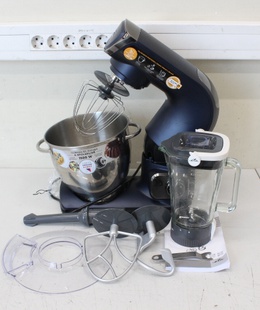 Virtuves kombains SALE OUT. ETA Kitchen machine | Gratus EVO Elegance 102890125 | 1500 W | Number of speeds 8 | Bowl capacity 3.5 L | Blue | DEMO  Hover