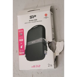  SALE OUT. Silicon Power HDD A60 | 2000 GB | 2.5  | USB 3.2 Gen 1 | Black | DAMAGED PACKAGING