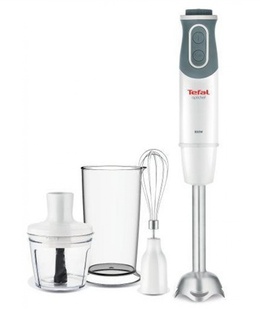 TEFAL | Blender | Optichef 3-in-1 HB643138 | Hand Blender | 800 W | Number of speeds 20 | Turbo mode | Chopper | White/Grey  Hover