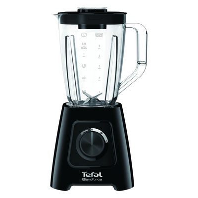 Blenderis TEFAL | Blender | BL420838 BlendForce | Tabletop | 600 W | Jar material Plastic | Jar capacity 1.25 L | Ice crushing | Black