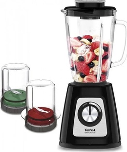 Blenderis TEFAL | Blender | BL438831 BlendForce | Tabletop | 800 W | Jar material Glass | Jar capacity 1.25 L | Ice crushing | Black  Hover