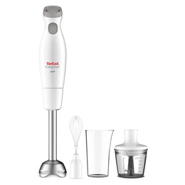 Mikseris TEFAL | Blender | Easychef HB453138 | Hand Blender | 450 W | Number of speeds 2 | Turbo mode | Chopper | White