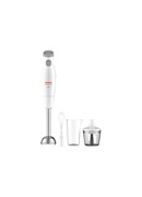 Mikseris TEFAL | Blender | Easychef HB453138 | Hand Blender | 450 W | Number of speeds 2 | Turbo mode | Chopper | White Hover