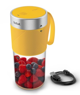Blenderis TEFAL | Blender | BL1C0230 LightMix On the Go | Tabletop | Jar material Tritan | Jar capacity 0.3 L | Yellow/Transparent  Hover