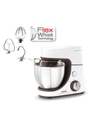 Virtuves kombains TEFAL | Masterchef Gourmet Food Processor | QB51K138 | 1100 W | Number of speeds 8 | Bowl capacity 4.6 L | White
