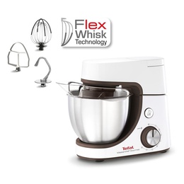 Virtuves kombains TEFAL | Masterchef Gourmet Food Processor | QB51K138 | 1100 W | Number of speeds 8 | Bowl capacity 4.6 L | White