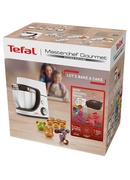 Virtuves kombains TEFAL | Masterchef Gourmet Food Processor | QB51K138 | 1100 W | Number of speeds 8 | Bowl capacity 4.6 L | White Hover