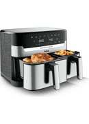 TEFAL Fryer | EY905D10 | Capacity 5.2+3.1 L | Hot air technology | Stainless Steel/Black