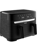  TEFAL Dual Easy Fry Essential Airfryer | EY901N | Power 2700 W | Capacity 8.3 L | Black Hover