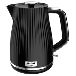 Tējkanna TEFAL | Kettle | KO250830 | Electric | 2400 W | 1.7 L | Plastic | 360° rotational base | Black