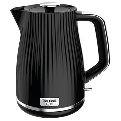 Tējkanna TEFAL | Kettle | KO250830 | Electric | 2400 W | 1.7 L | Plastic | 360° rotational base | Black