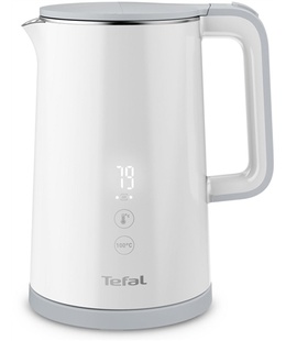 TEFAL | Kettle | Sense  KO693110 | Electric | 1800 W | 1.5 L | Double layer | 360° rotational base | White  Hover