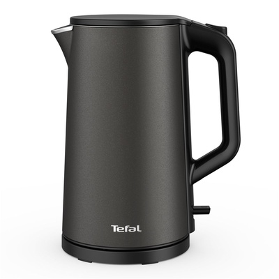 Tējkanna TEFAL | Kettle | KI583E10 | Electric | 2000 W | 1.7 L | Stainless Steel | 360° rotational base | Black