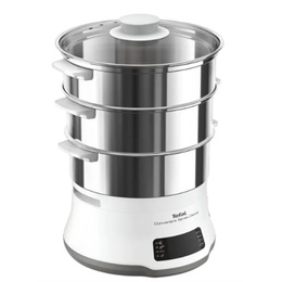 Multivāres katls TEFAL Steamer Pot | VC502D10 | 0.7 L | Number of programs 8 | White/Stainless Steel