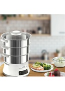 Multivāres katls TEFAL Steamer Pot | VC502D10 | 0.7 L | Number of programs 8 | White/Stainless Steel Hover