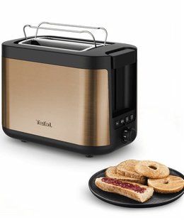 TEFAL Toaster | TT430G10 Coppertinto | Number of slots 2 | Housing material  Stainless steel | Gold  Hover