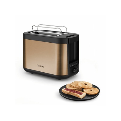 TEFAL Toaster | TT430G10 Coppertinto | Number of slots 2 | Housing material  Stainless steel | Gold