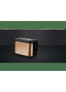 TEFAL Toaster | TT430G10 Coppertinto | Number of slots 2 | Housing material  Stainless steel | Gold Hover