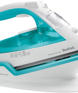  TEFAL Freemove Air Wireless Steam Iron | FV6520 | Steam Iron | 2400 W | Water tank capacity 250 ml | Continuous steam 25 g/min | Steam boost performance 115 g/min  Hover