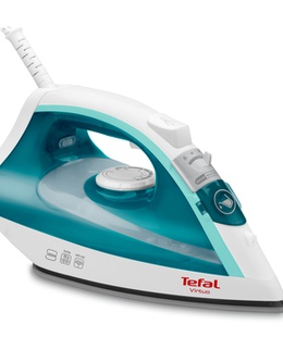  TEFAL | Steam Iron | FV1710 | Steam Iron | 1800 W | Water tank capacity 200 ml | Continuous steam 24 g/min | Steam boost performance 80 g/min | White/Green  Hover