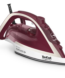  TEFAL | FV6810E0 Ultragliss Plus | Steam Iron | 2800 W | Water tank capacity 270 ml | Continuous steam 50 g/min | Steam boost performance 250 g/min | Red/White  Hover