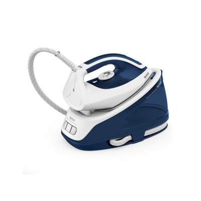  TEFAL | Express Essential Steam Station | SV6116E0 | 2200 W | 1.4 L | 5 to 6 bar | Auto power off | Vertical steam function | Calc-clean function | White/ Blue